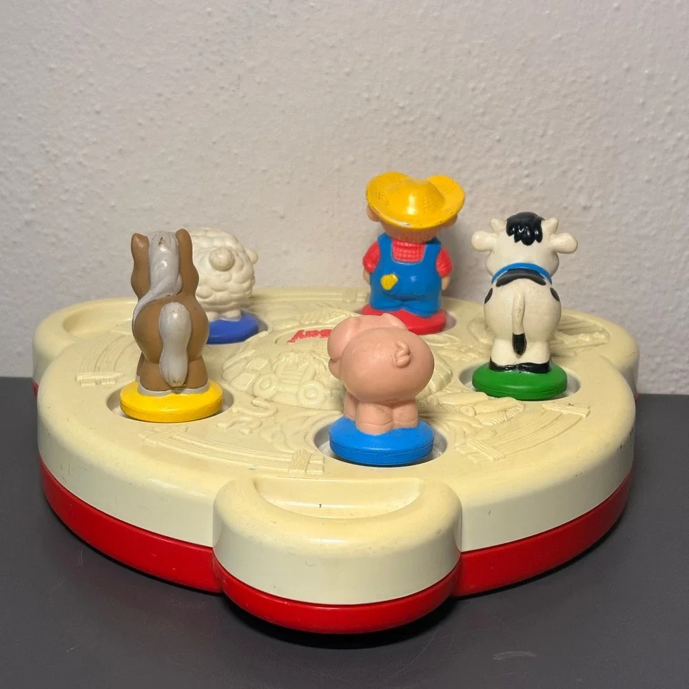 Mattel See 'n Say Farmer Says Toy Kids One Size Multicolor Good Vintage 1998